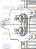HELLA 8MO 376 726-291 Oil Cooler, automatic transmission